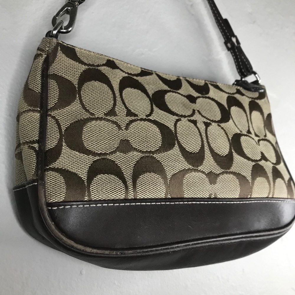 FINAL SALE COACH signature small bag ‘00s